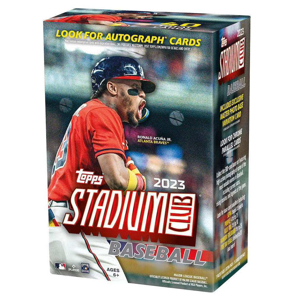 Topps™ Stadium Club Baseball Blaster Box 2023 (8pcs)